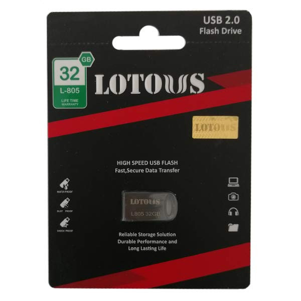 فلش مموری لوتوس مدل L805 ظرفیت 32 گیگابایت