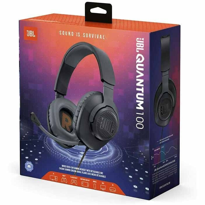 هدست با سیم جی بی ال مدل Quantum 100