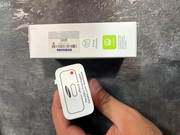 شارژر 45W وات سامسونگ اصل samsung Travel adaptor +NFC