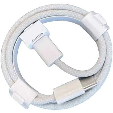 کابل شارژ آیفون 16 | USB-C به USB-C اورجینال | فست شارژ + انتقال دیتا | کنفی و بادوام+گارانتی شرکتی