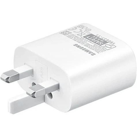 شارژر سامسونگ مدل EP-TA800 25W سه پین اصل+یک سال گارانتی شرکتی