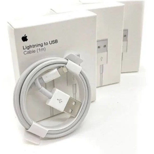 کابل شارژ و انتقال داده اپل Lightning to USB مخصوص iPhone X – اورجینال