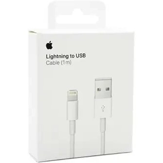 کابل شارژ و انتقال داده اپل Lightning to USB مخصوص iPhone X – اورجینال