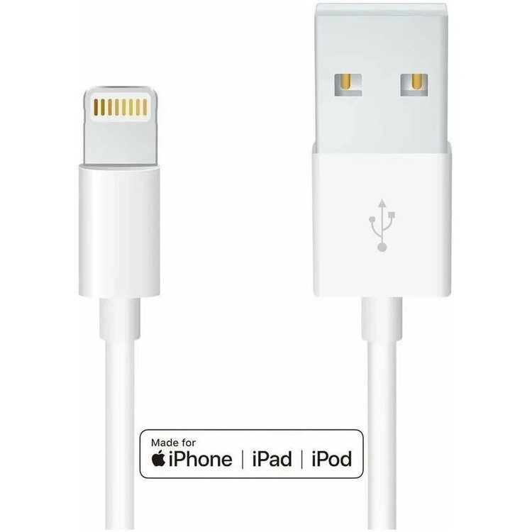 کابل شارژ و انتقال داده اپل Lightning to USB مخصوص iPhone X – اورجینال