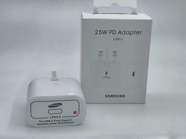 شارژر سامسونگ مدل EP-T2510 25W سه پین اصل+گارانتی شرکتی طلایی