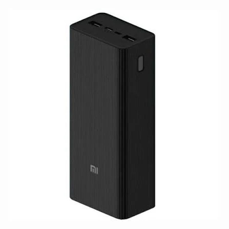 پاوربانک شیائومی نسخه گلوبال اصل مدل Mi PB3018ZM ظرفیت 30000 میلی آمپر +(رنگ مشکی کبریتی)+ شش ماه گارانتی شرکتی