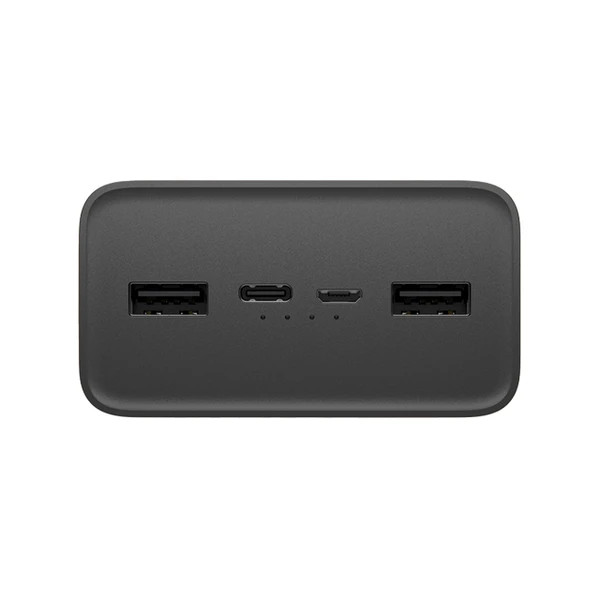پاوربانک شیائومی نسخه گلوبال اصل مدل Mi PB3018ZM ظرفیت 30000 میلی آمپر +(رنگ مشکی کبریتی)+ شش ماه گارانتی شرکتی