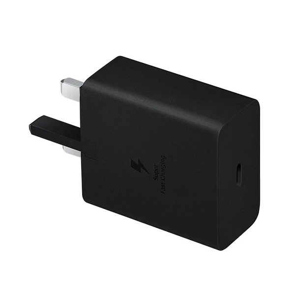 شارژر سامسونگ{مناسب a56} مدل EP-T4510 45W سه پین همراه کابل اصل+گارانتی شرکتی طلایی