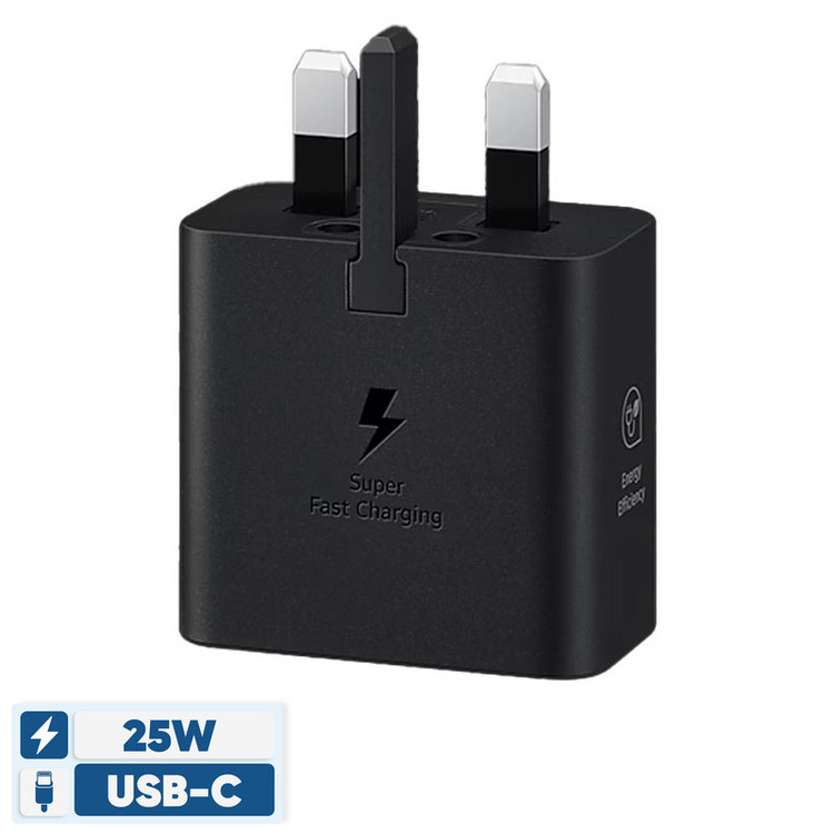شارژر سامسونگ مدل EP T2510 توان 25 وات سه پین همراه کابل