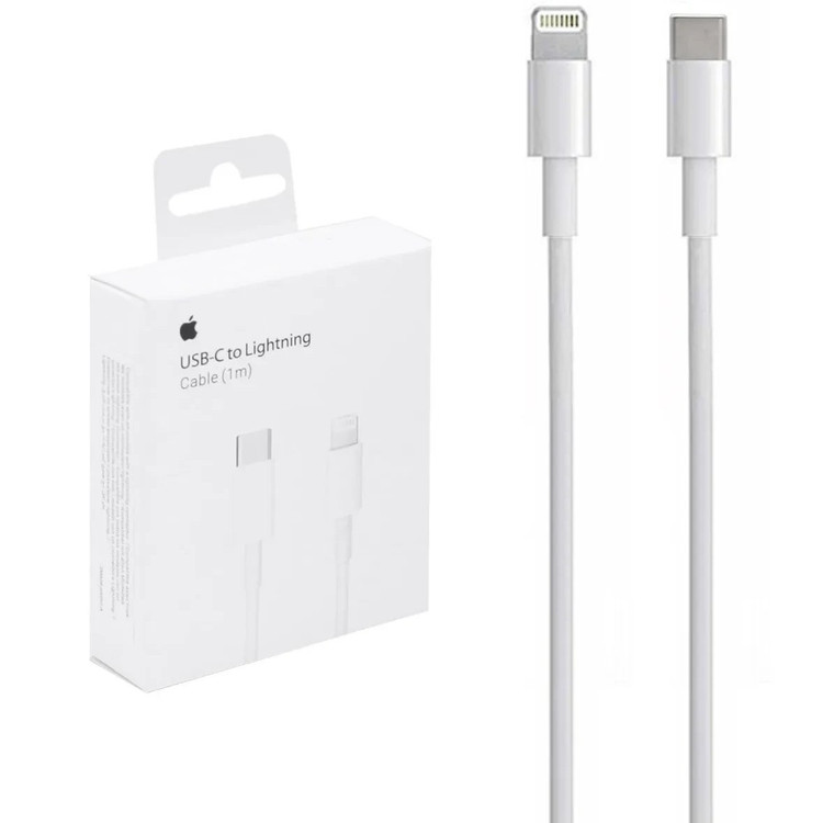 کابل تبدیل USB-C به لایتنینگ اپل طول 1 متر{اصلی}100 درصد اورجینال