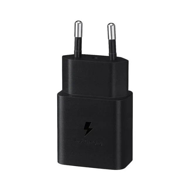 شارژر سامسونگ اورجینال مدل EP-T1510 توان 15 وات دو پین همراه کابل اصل