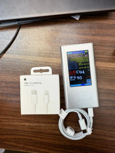 کابل شارژ اصلی آیفون 14 (iPhone 14) شش ماه گارانتی نقره ای