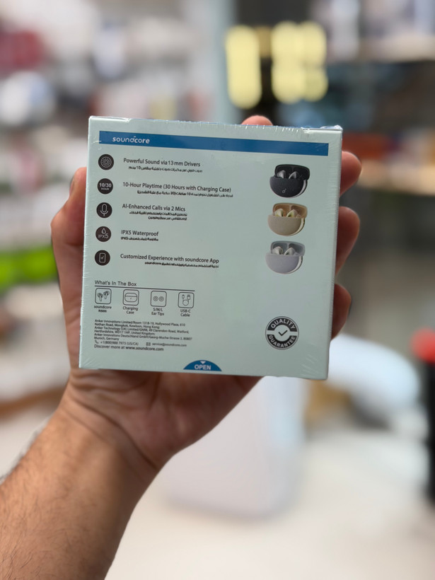 ایرپاد انکر r500 i گارانتی شرکتی ضدآب و غبار(Anker Soundcore R500)