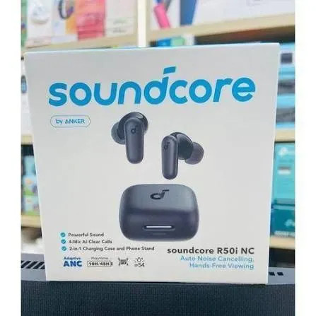ایرپاد بلوتوثی انکر مدل R50i NC با حذف نویز فعال (قابلیت اتصال به Soundcore ندارد)*قیمت ویژه*رنگ سفید(گارانتی شرکتی